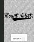 Graph Paper 5x5: MOUNT JULIET Notebook Cover Image