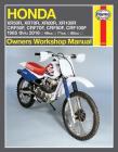 Honda XR & CRF 1985 thru 2016: XR50R, XR70R, XR80R, XR100R, CRF50F, CRF70F, CRF80F, CRF100F (Owners' Workshop Manual) Cover Image