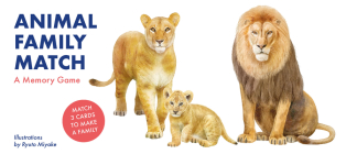 Animal Family Match: A Matching Memory Game (Magma for Laurence King) By Mike Unwin, Ryuto Miyake (Illustrator) Cover Image