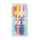 Fab Fountain Pens - Set of 4 By Ooly (Created by) Cover Image