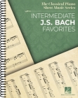 Intermediate J.S. Bach Favorites - The Classical Piano Sheet Music Series Cover Image