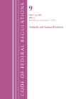 Code of Federal Regulations, Title 09 Animals and Animal Products 1-199, Revised as of January 1, 2023 PT2 By Office of the Federal Register (U S ) Cover Image