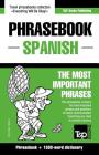 English-Spanish phrasebook and 1500-word dictionary By Andrey Taranov Cover Image