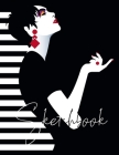 Sketchbook- Notebook for Drawing, Writing, Painting, Sketching, Doodling- 200 Pages, 8.5x11 High Premium White Paper By Tony Slander Cover Image