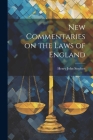 New Commentaries on the Laws of England Cover Image