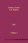 Eglr 2011 Volume 3 and Cumulative Index (Estates Gazette Law Reports) Cover Image