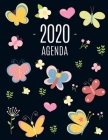 Mariposa Agenda 2020: Planificador Semanal - 52 Semanas Enero a Diciembre 2020 By Bolbel Planificadores Cover Image