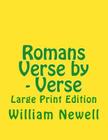 Romans Verse by - Verse: Large Print Edition Cover Image