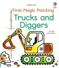 First Magic Painting Trucks and Diggers Cover Image