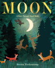 Moon: A Peek-Through Board Book By Britta Teckentrup Cover Image