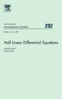 Half-Linear Differential Equations: Volume 202 (North-Holland Mathematics Studies #202) By Ondrej Dosly, Pavel Rehak Cover Image