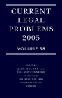 Current Legal Problems 2005: Volume 58 Cover Image
