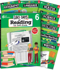 180 Days Bundle Grade 6: 8-Book Set (180 Days of Practice) Cover Image