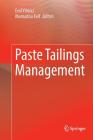 Paste Tailings Management By Erol Yilmaz (Editor), Mamadou Fall (Editor) Cover Image