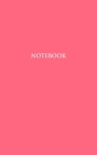 Notebook: Hand Writing Notebook - Small (5 x 8) inches) - 110 Numbered Pages - Pink Softcover By Great Lines Cover Image