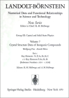 Key Elements: P, As, Sb, Bi / Schlüsselelemente: P, As, Sb, Bi By W. Pies, A. Weiss Cover Image