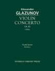 Violin Concerto, Op.82: Study Score Cover Image