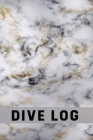 Diver's Log Book: Log Book Scuba Diving - Beginners & Experienced Divers - White Marble By Open Door Cover Image