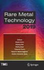Rare Metal Technology 2019 (Minerals) Cover Image