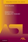 Essential Stability Theory (Perspectives in Logic #4) Cover Image
