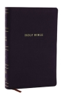 NKJV Personal Size Large Print Bible with 43,000 Cross References, Black Leathersoft, Red Letter, Comfort Print By Thomas Nelson Cover Image
