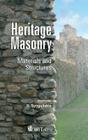 Heritage Masonry: Materials and Structures By S. Syngellakis (Other) Cover Image
