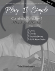 Play It Simple: Carlebach Collection 1 By Yidel Friedmann Cover Image