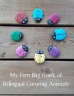 My First Big Book of Bilingual Coloring Animals: Find Activity book for Toddlers & Preschoolers - Gift Ideas for Boys & Girls By Edition Coloring Animal Sen Cover Image