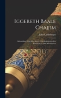Iggereth Baale Chajjim: Abhandlung über Die Thiere, Von Kalonymos Ben Kalonymos, Oder Rechtsstreit Cover Image