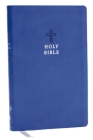 NKJV Value Ultra Thinline Bible, Leathersoft, Blue, Red Letter, Comfort Print By Thomas Nelson Cover Image
