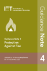 Guidance Note 4: Protection Against Fire (Electrical Regulations) By The Institution of Engineering and Techn Cover Image