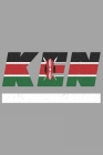 Ken: Kenia Tagesplaner mit 120 Seiten in weiß. Organizer auch als Terminkalender, Kalender oder Planer mit der Kenia Flagge Cover Image