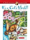 Creative Haven It's a Cat's World! Coloring Book Cover Image