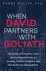 When David Partners with Goliath: The Guide to Successful Joint Venture Developments for Housing, Cultural, Religious, and Social Service Organization By Barry Mallin, Kim Vu-Dinh (Foreword by) Cover Image
