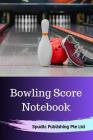 Bowling Score Notebook Cover Image