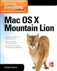 How to Do Everything Mac, OS X Mountain Lion By Dwight Spivey Cover Image