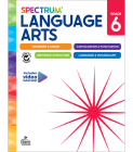 Spectrum Language Arts Workbook, Grade 6 Cover Image