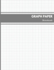 Graph Paper Notebook: Quad Rule 5x5 per Inch Composition Page Bound Comp Book, Minimalist Matte Grey Cover Cover Image