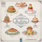 Bodleian Libraries: Mrs Beeton's Classic Dishes Wall Calendar 2024 (Art Calendar) By Flame Tree Studio (Created by) Cover Image