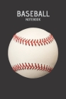 Baseball Notebook: Youth Baseball Ball Notebook Game Stats Coach Playbook Scorebook By Lucky Sloth Publishing Cover Image