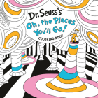 Dr. Seuss's Oh, the Places You'll Go! Coloring Book Cover Image