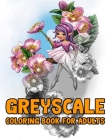 Grayscale Coloring Book for Adults Cover Image