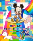 mickey coloring book for kids 4-10: my alphabet toddler coloring book, my first toddler coloring book, alphabet drawing A-Z for kids, smart book, ABC Cover Image