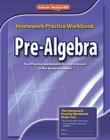 Pre-Algebra Homework Practice Workbook (Merrill Pre-Algebra) By McGraw Hill Cover Image