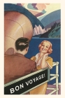 Vintage Journal Couple on Cruise Deck Travel Poster By Found Image Press (Producer) Cover Image