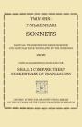 Twin Spin - 17 Shakespeare Sonnets Radically Translated and Back-Translated by Ulrike Draesner and Tom Cheesman Cover Image