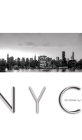 NYC iconic Manhattan skyline creative blank journal notebook $ir Michael designer edition By Michael Huhn Cover Image