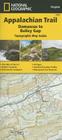 Appalachian Trail: Damascus to Bailey Gap Map [Virginia] By National Geographic Maps Cover Image