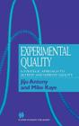Experimental Quality: A Strategic Approach to Achieve and Improve Quality Cover Image