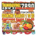 Thanksgiving: Counting Turkeys 1 to 20. Bilingual Spanish-English: Acción de Gracias: Contando Pavos 1 al 20. Bilingüe Español-Inglé By Jp Lepeley Cover Image